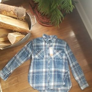 Super cute!  White Crow plaid shirt